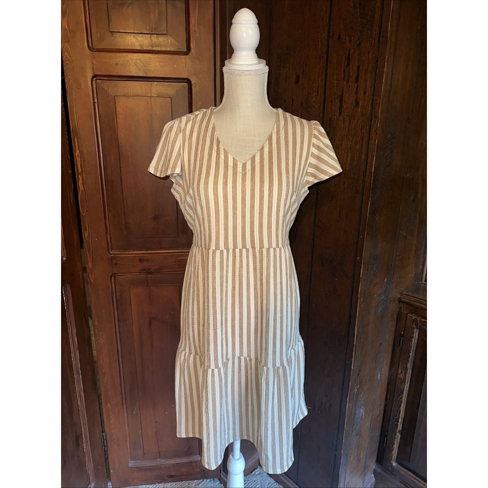 Womens Isaac Mizrahi‎ LIVE! Sundress Babydoll Boho Petite Small